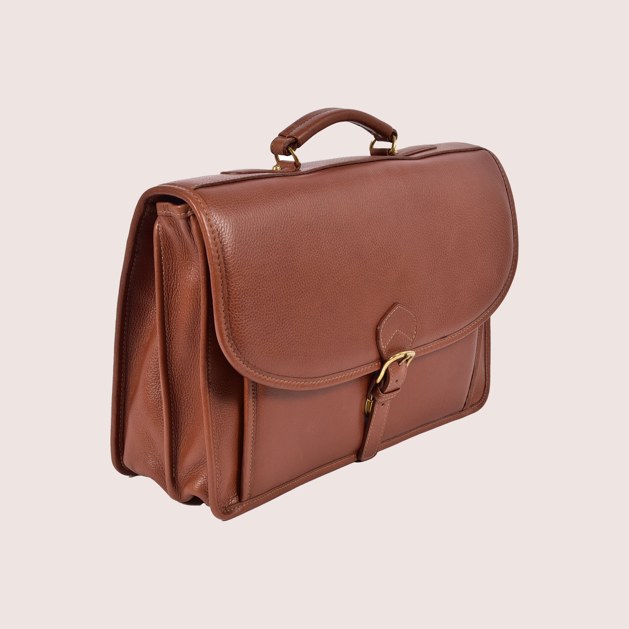 Simon Double Compartment Briefcase