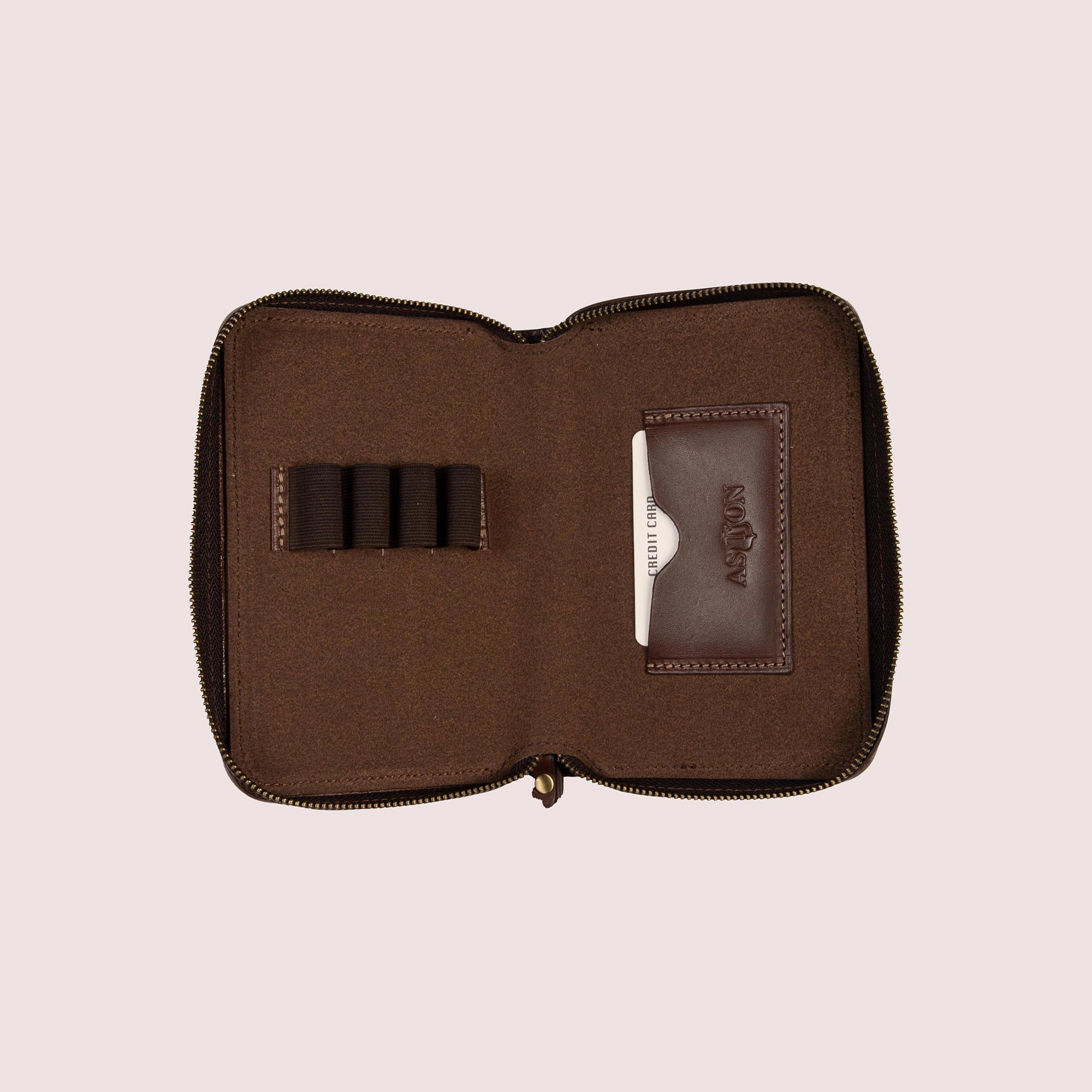 Zippered Pen Case for Four Pens Zippered Pen Case for Four Pens