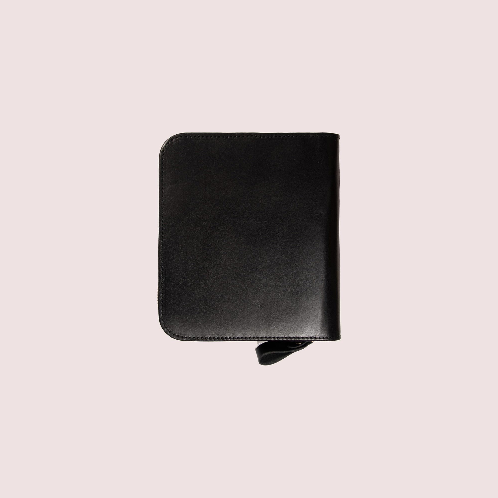 Zippered Pen Case for Six Pens with Note Pad