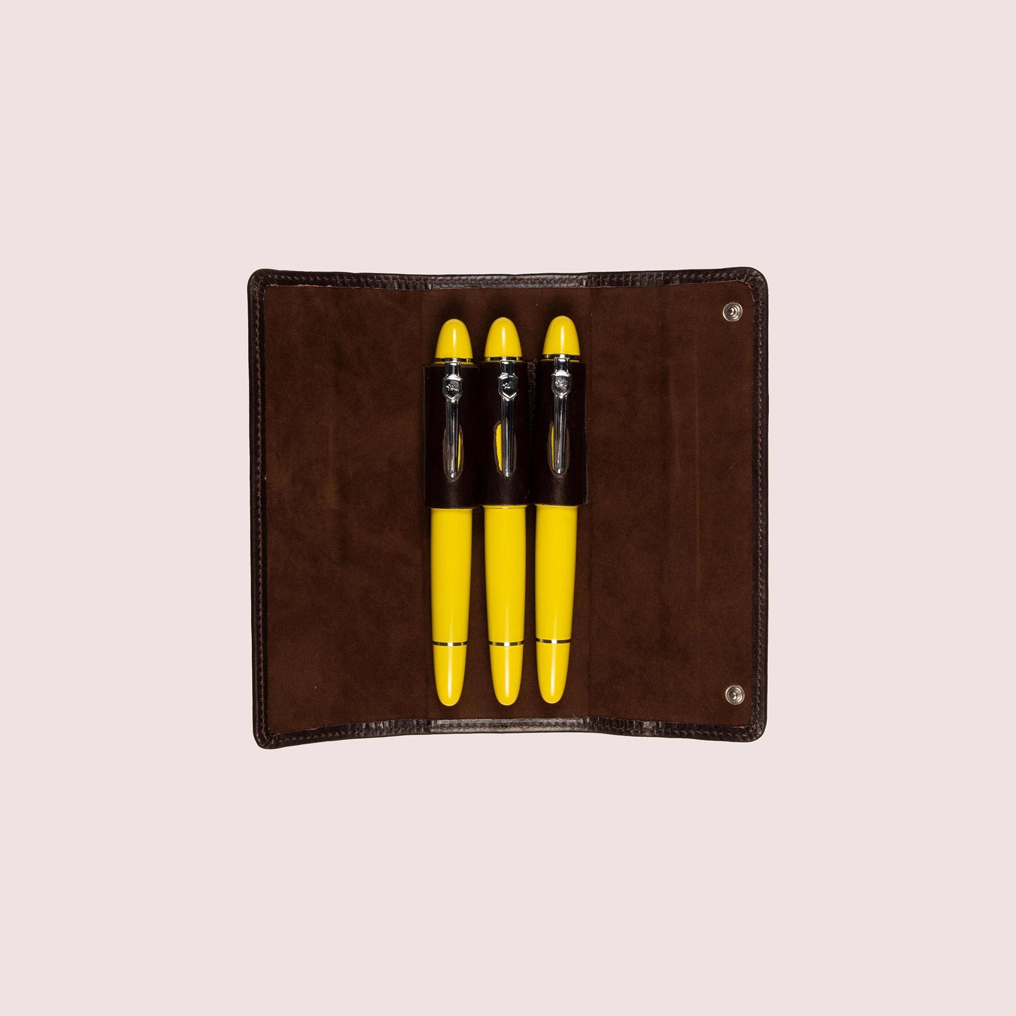 Fold Pen Case with 3 Slots