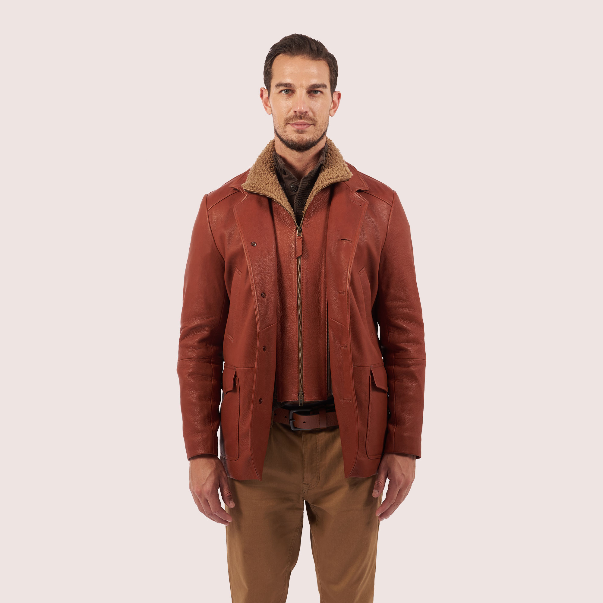 Jaxon deerskin jacket