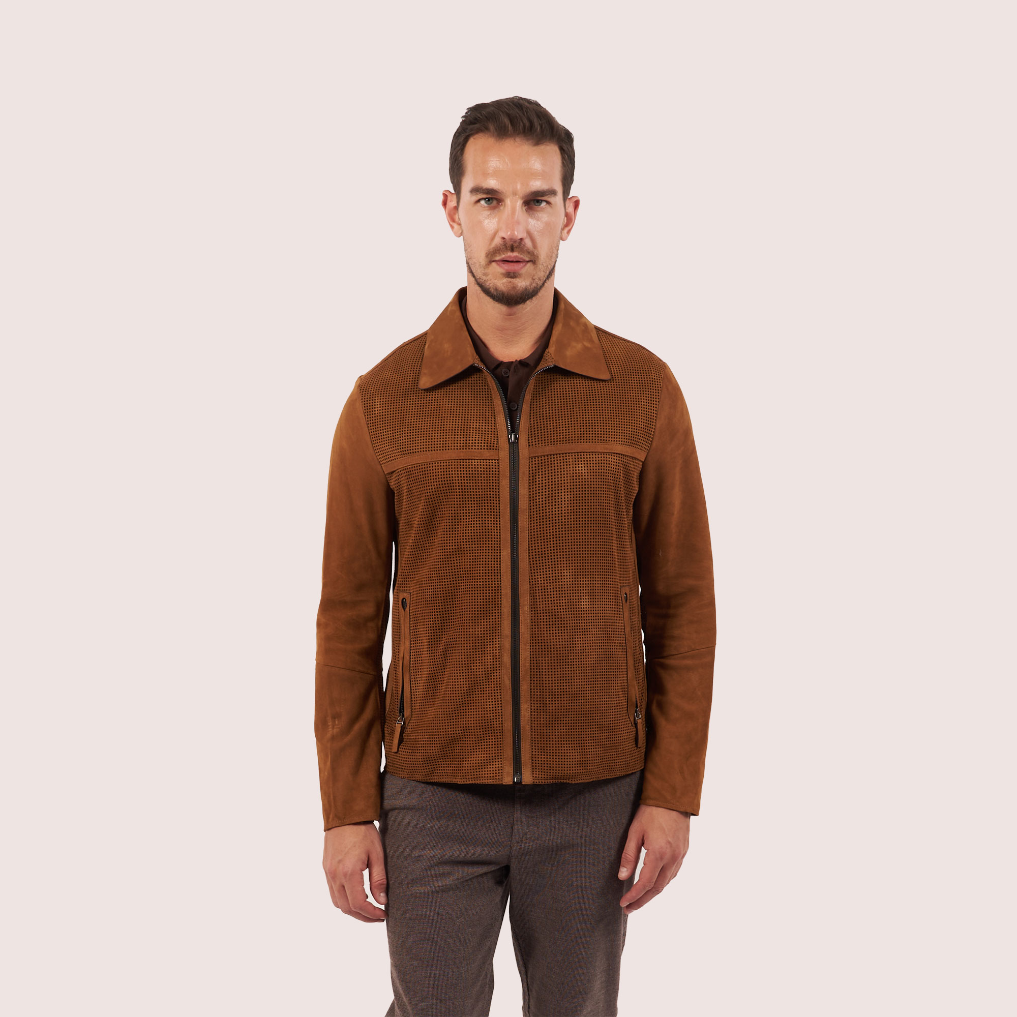 Easton goat suede jacket