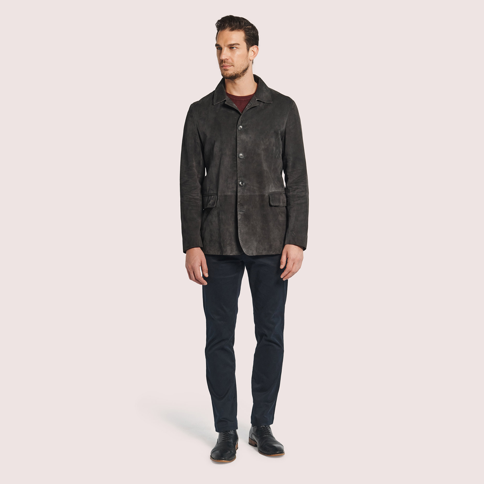 McKinley Goat Suede Blazer  McKinley Goat Suede Blazer