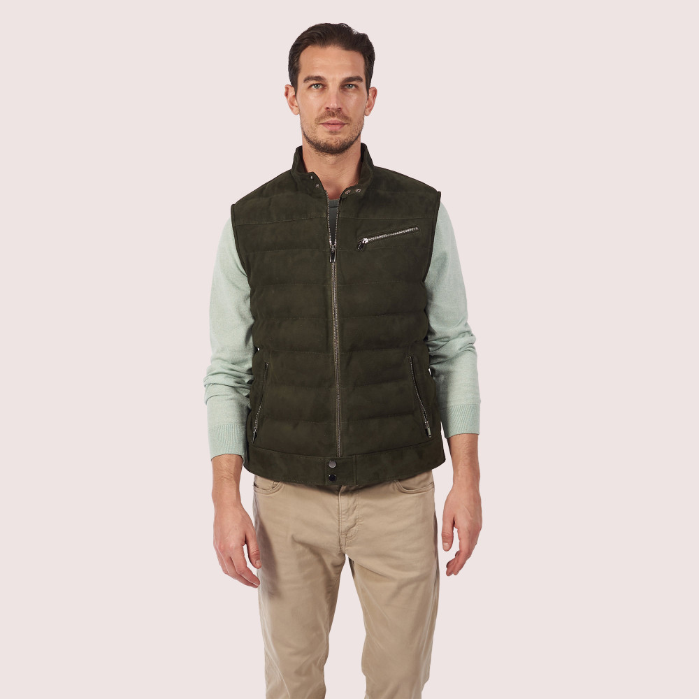 Tyler Goat Suede Vest 