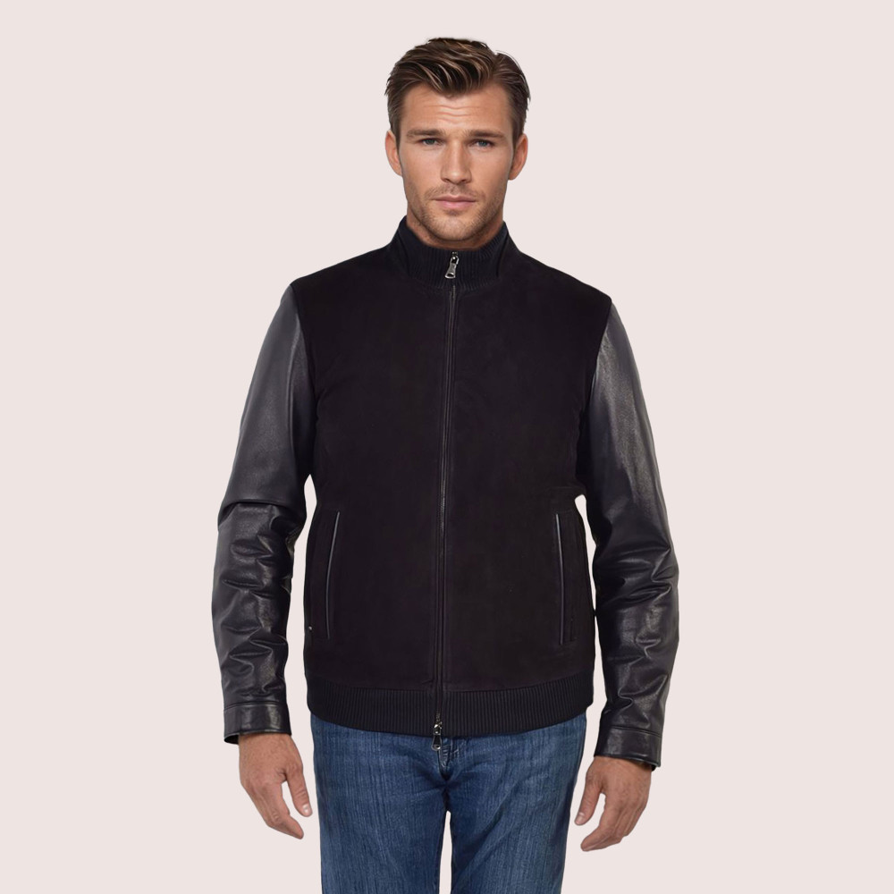 Kellen goat suede jacket