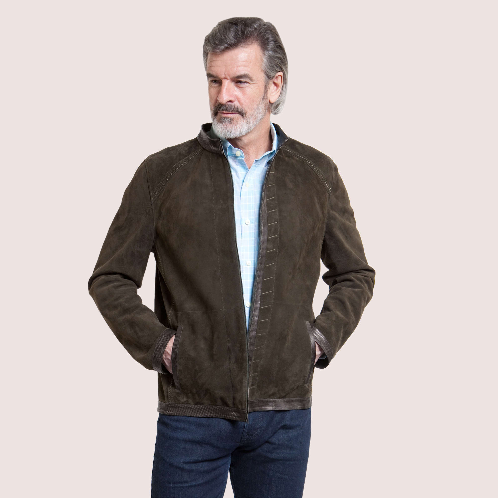 Memphis Reversible Goat Suede Jacket Memphis Reversible Goat Suede Jacket