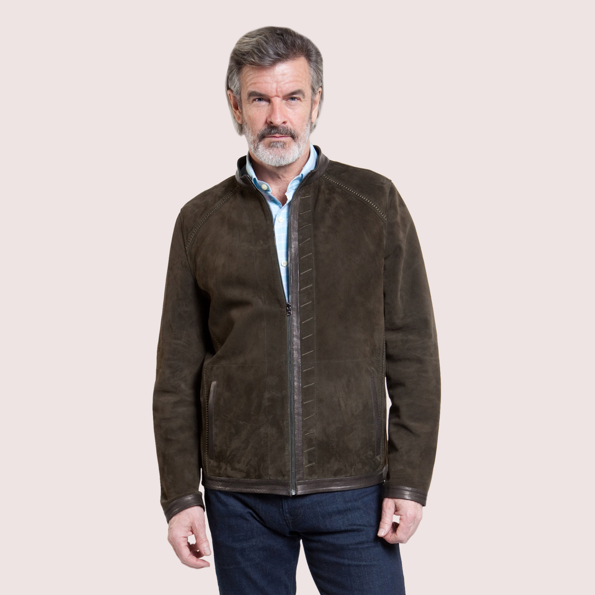 Memphis Reversible Goat Suede Jacket Memphis Reversible Goat Suede Jacket