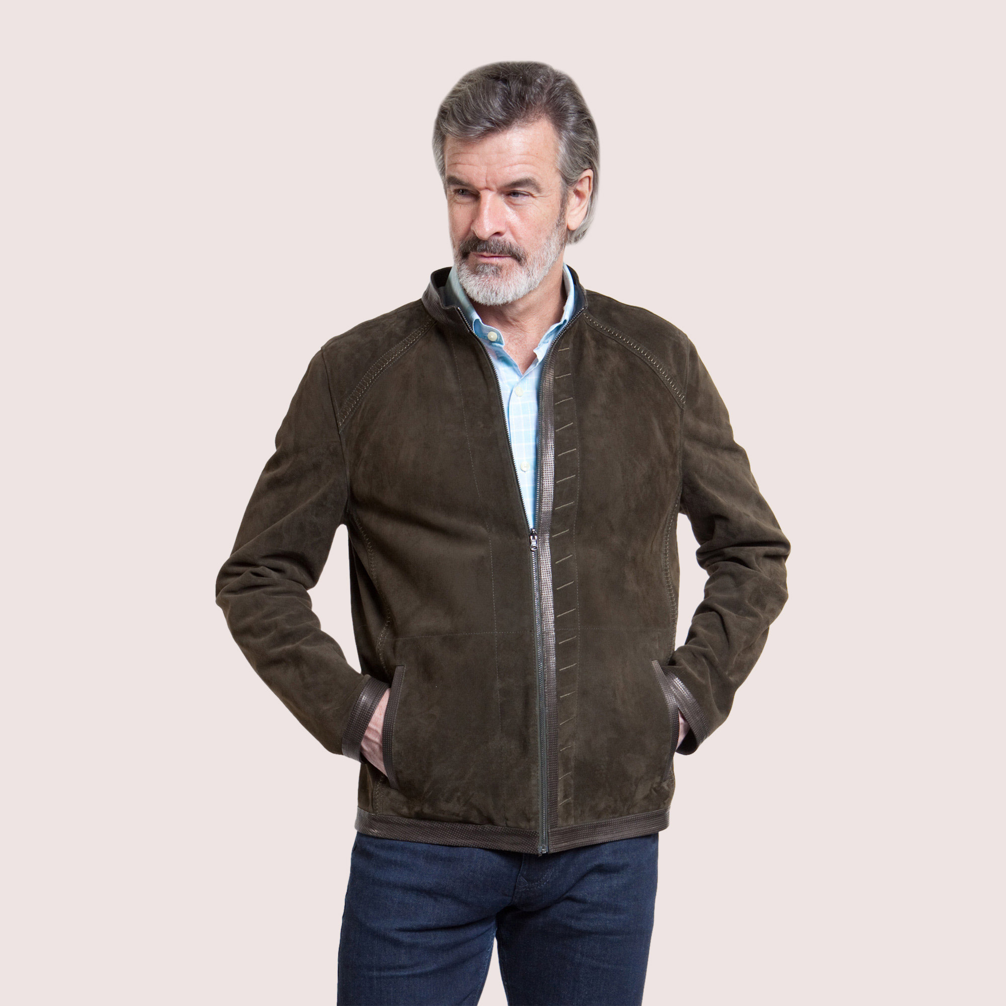 Memphis Reversible Goat Suede Jacket Memphis Reversible Goat Suede Jacket