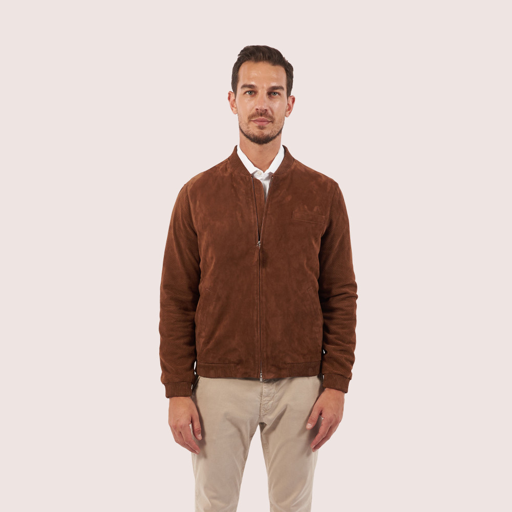 Crestwood goat suede jacket