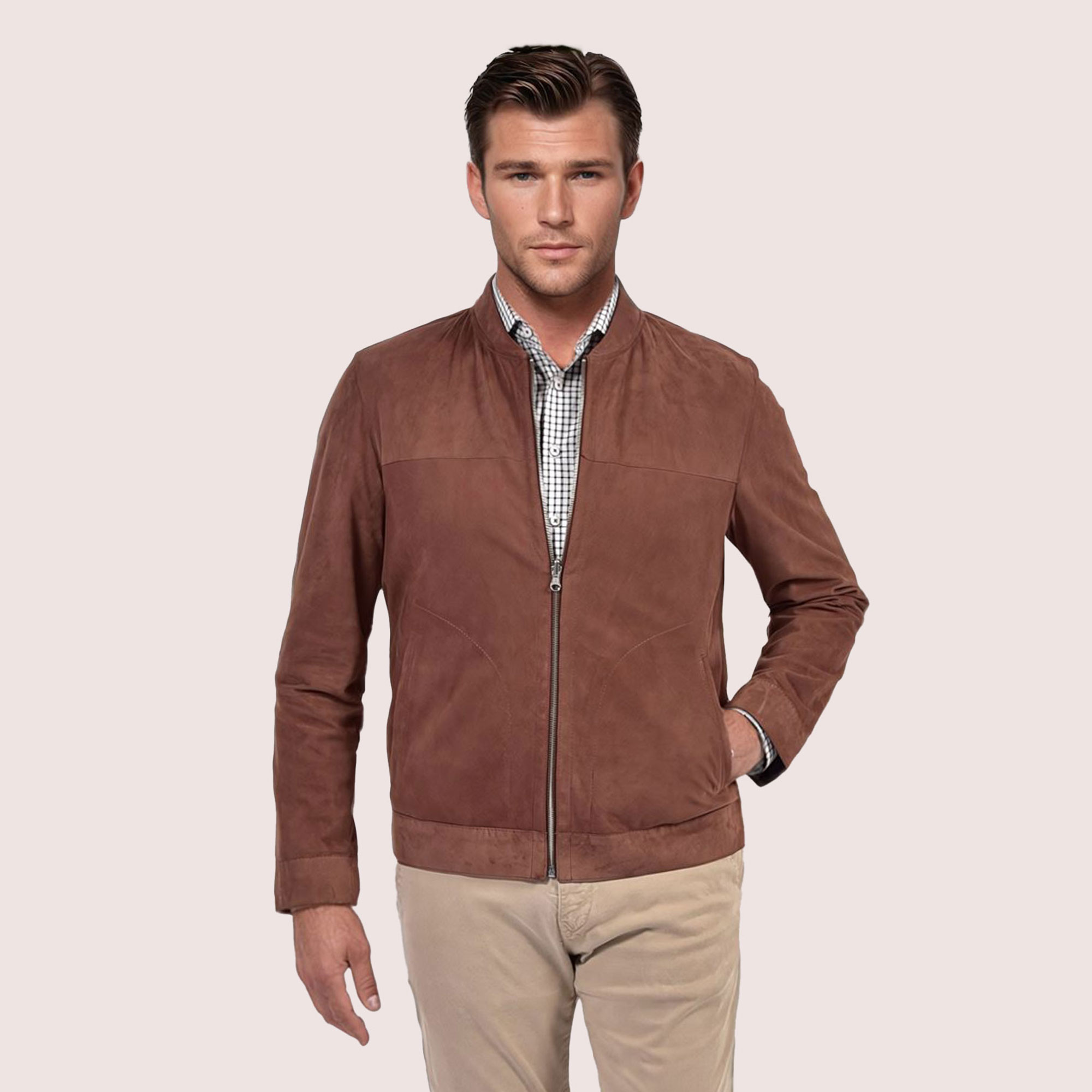 Parker reversible goat suede jacket Parker reversible goat suede jacket