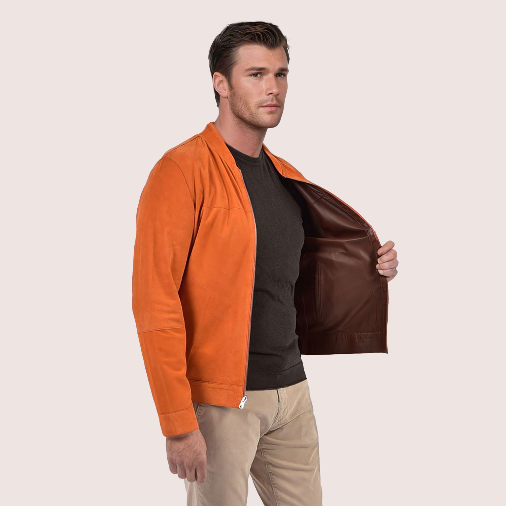 Parker reversible goat suede jacket Parker reversible goat suede jacket