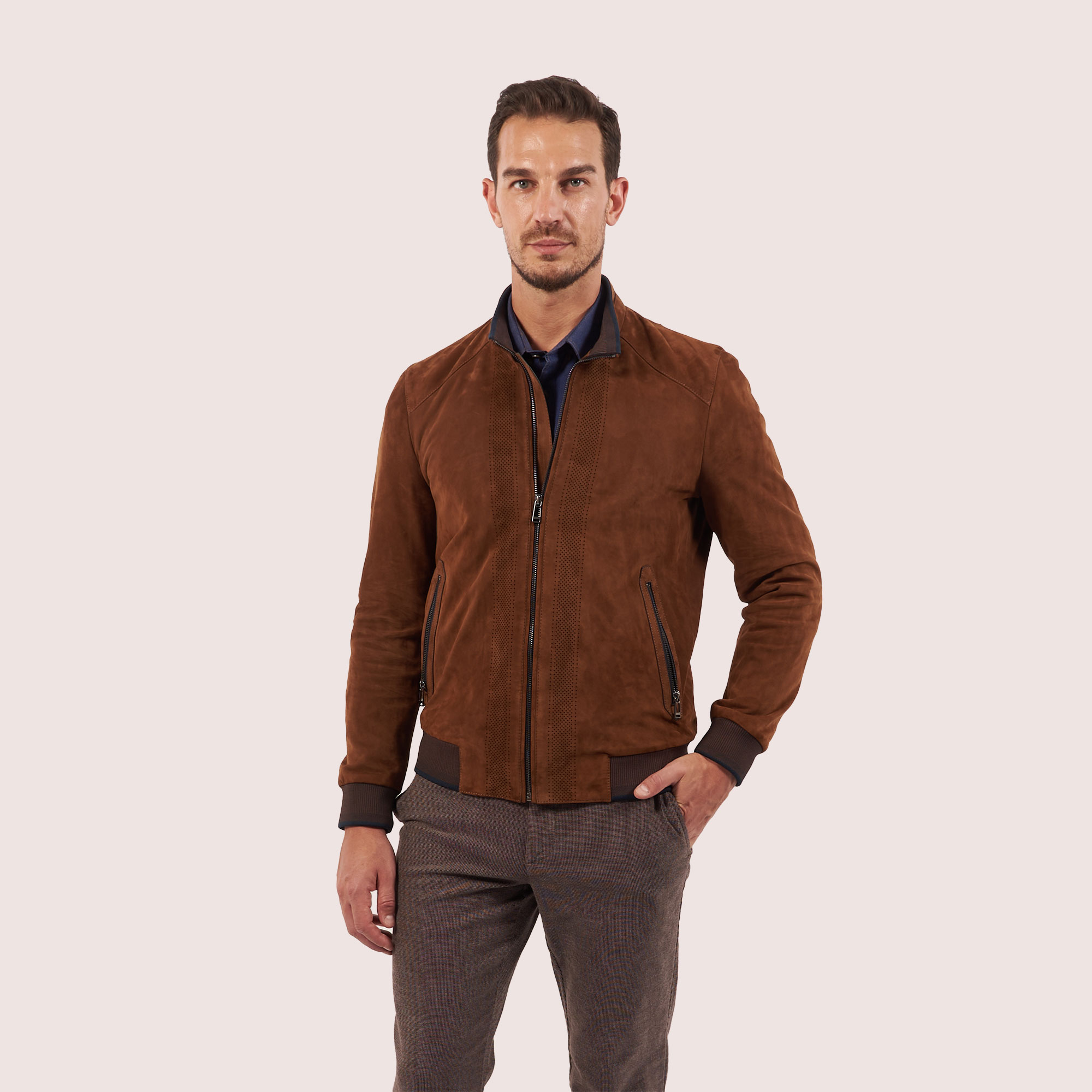 Cooper Goat Suede Jacket Cooper Goat Suede Jacket