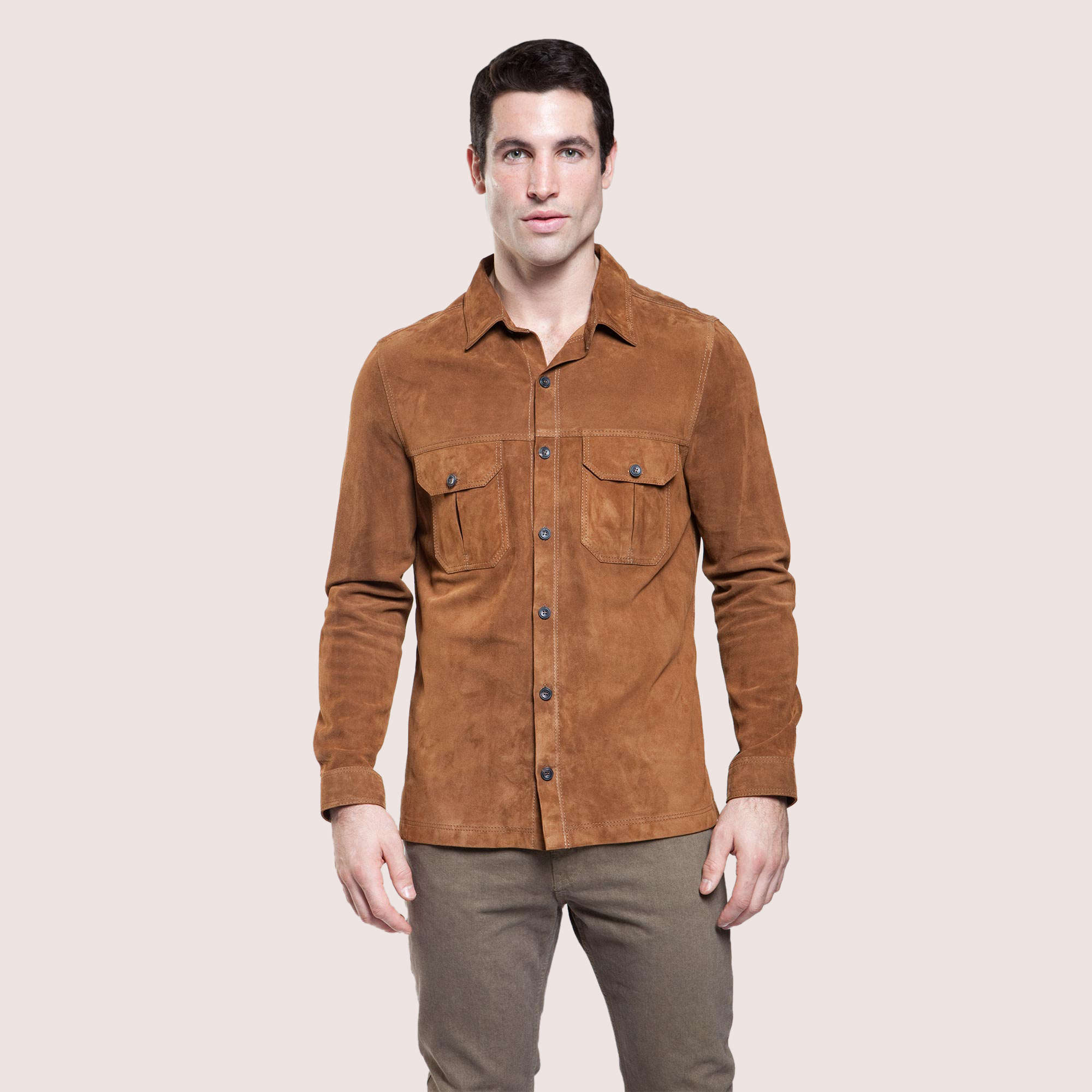 Midtown Goat Suede Shirt Midtown Goat Suede Shirt