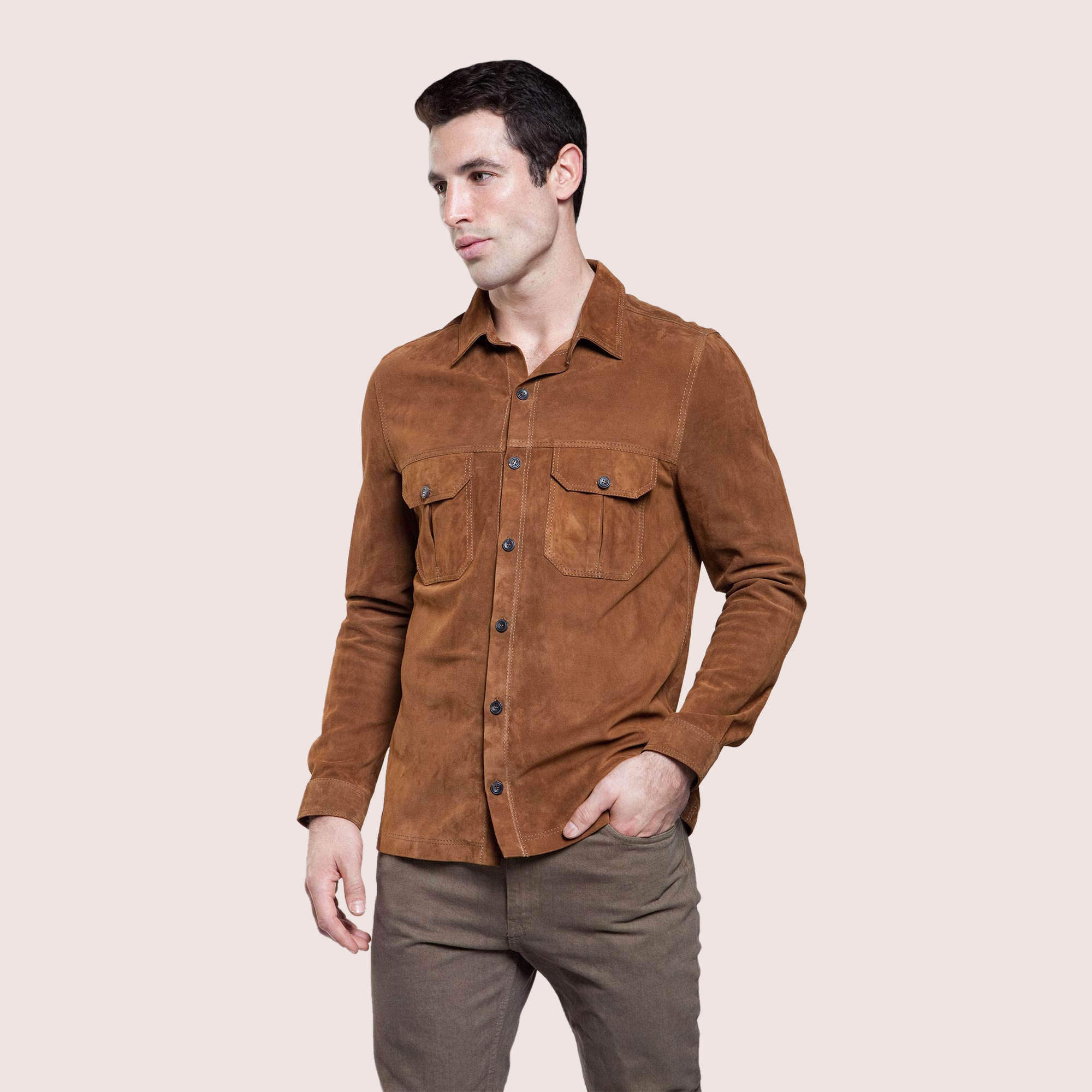 Midtown Goat Suede Shirt Midtown Goat Suede Shirt