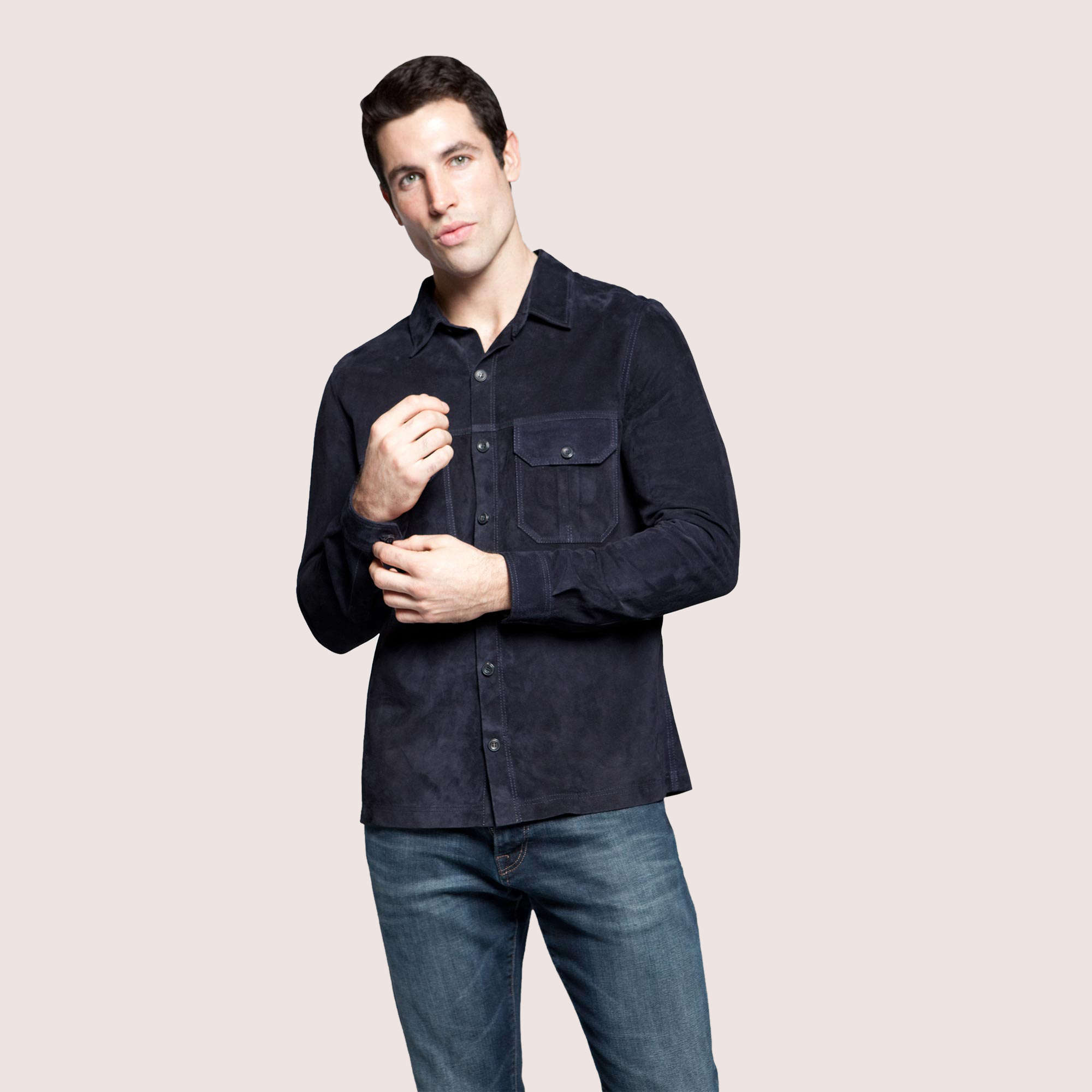 Midtown Goat Suede Shirt Midtown Goat Suede Shirt