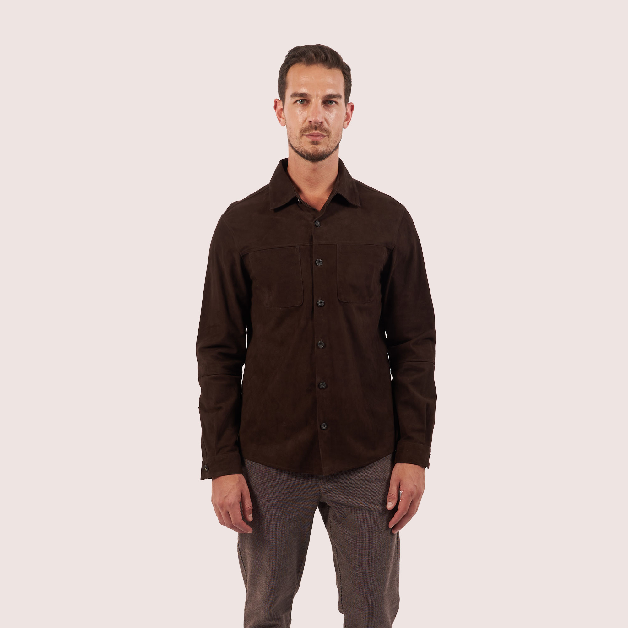 Hartford Goat Suede Shirt Hartford Goat Suede Shirt