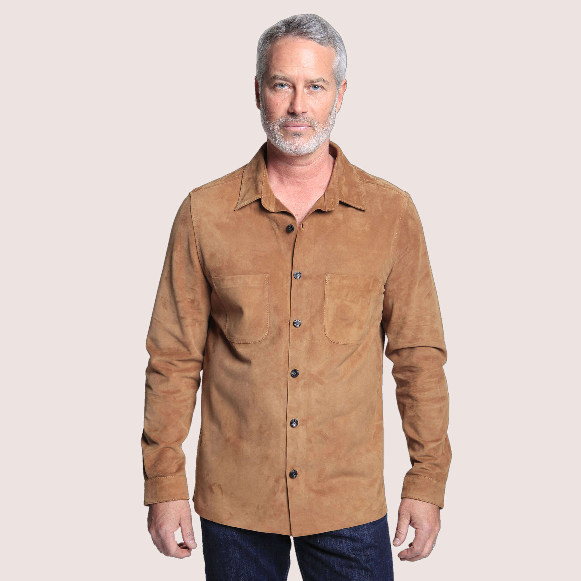 Hartford Goat Suede Shirt Hartford Goat Suede Shirt