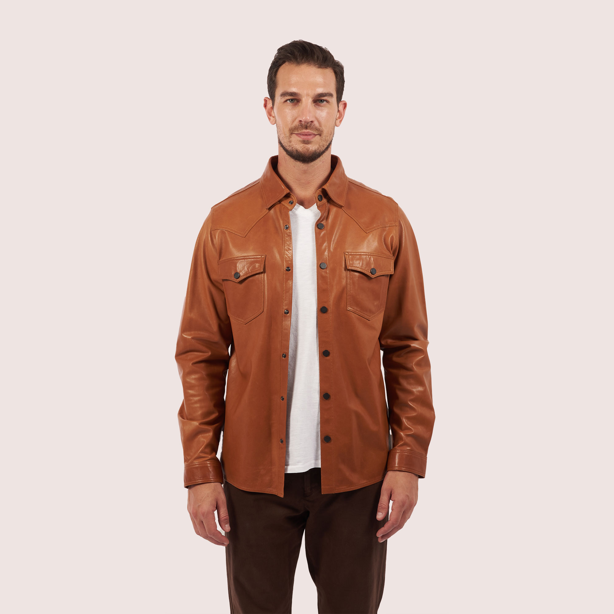 Raphael lambskin shirt Raphael lambskin shirt