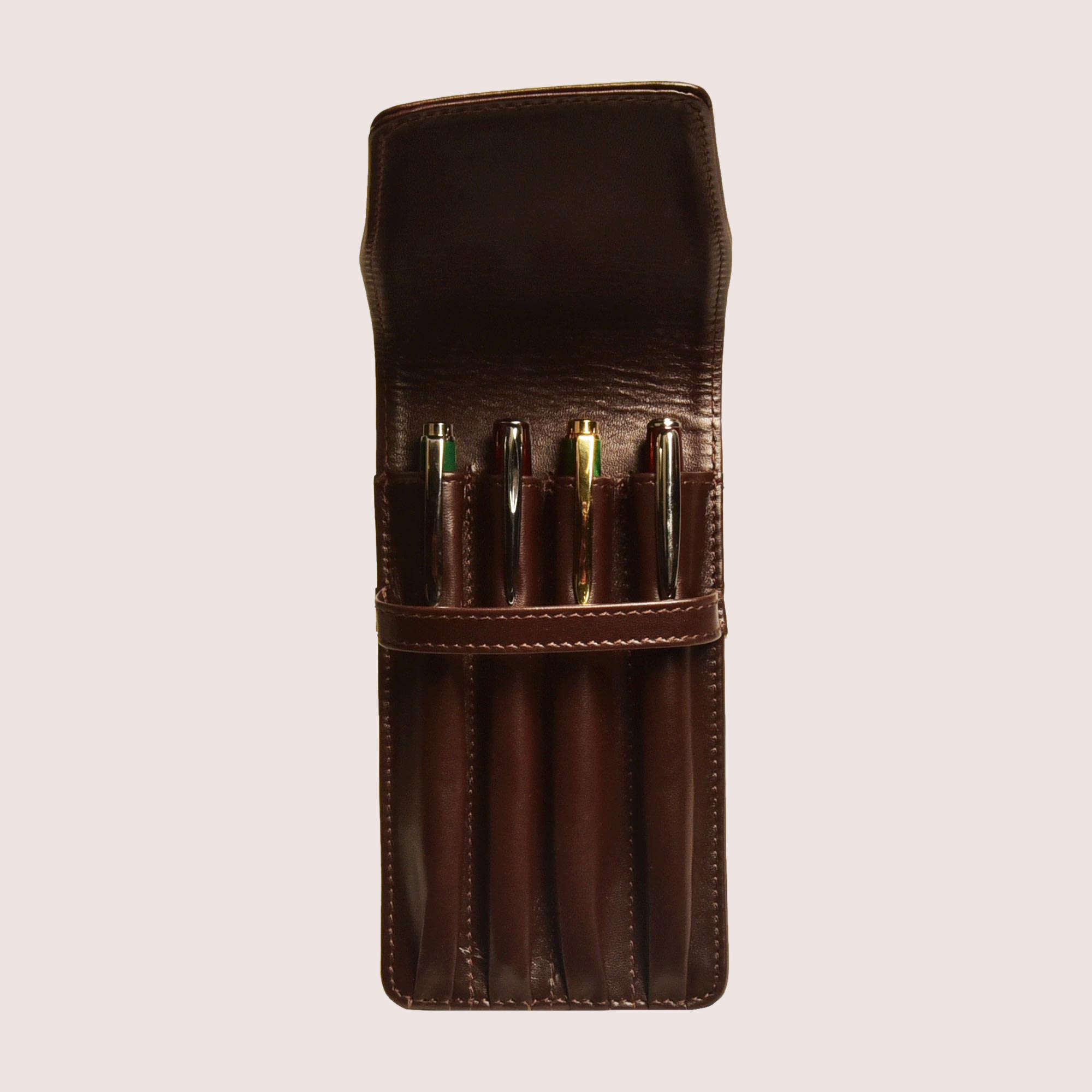 Four Pen Leather Case Four Pen Leather Case