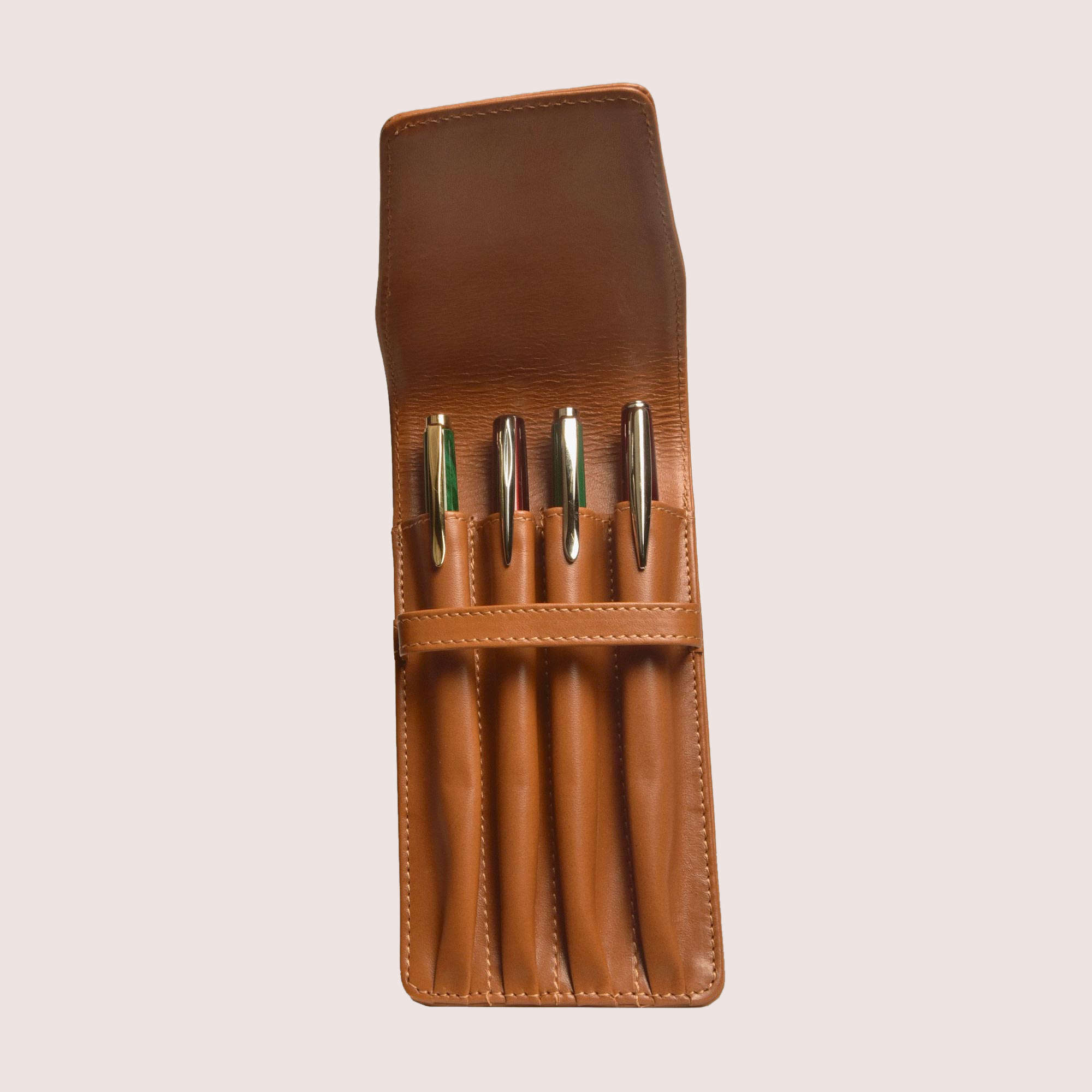 Four Pen Leather Case Four Pen Leather Case