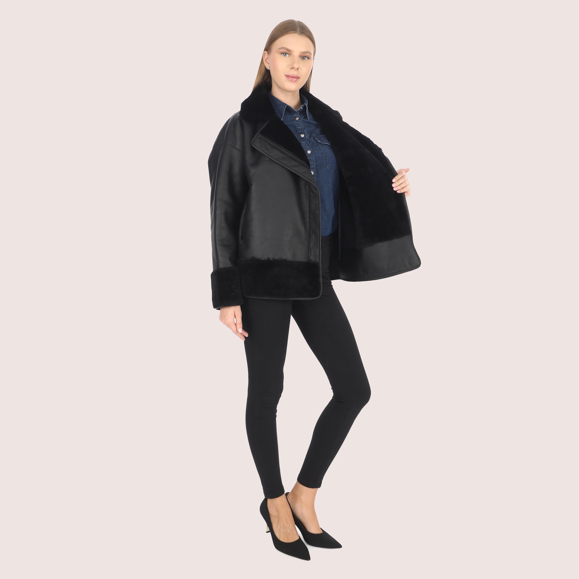 Addison Shearling Jacket