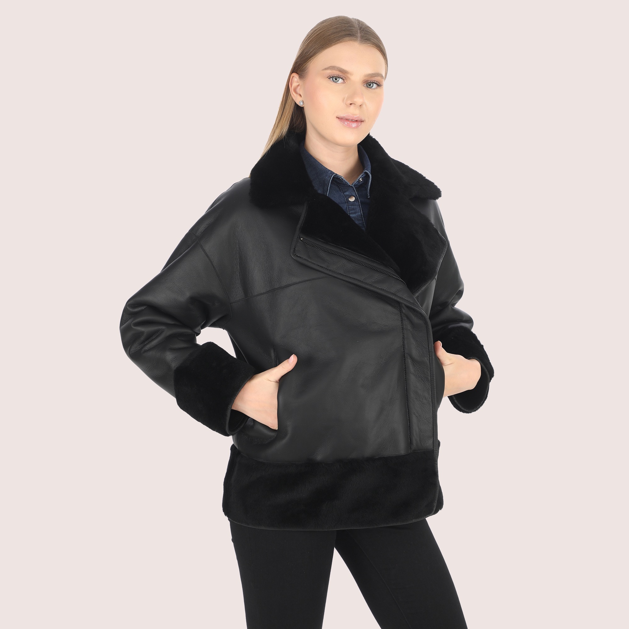 Addison Shearling Jacket