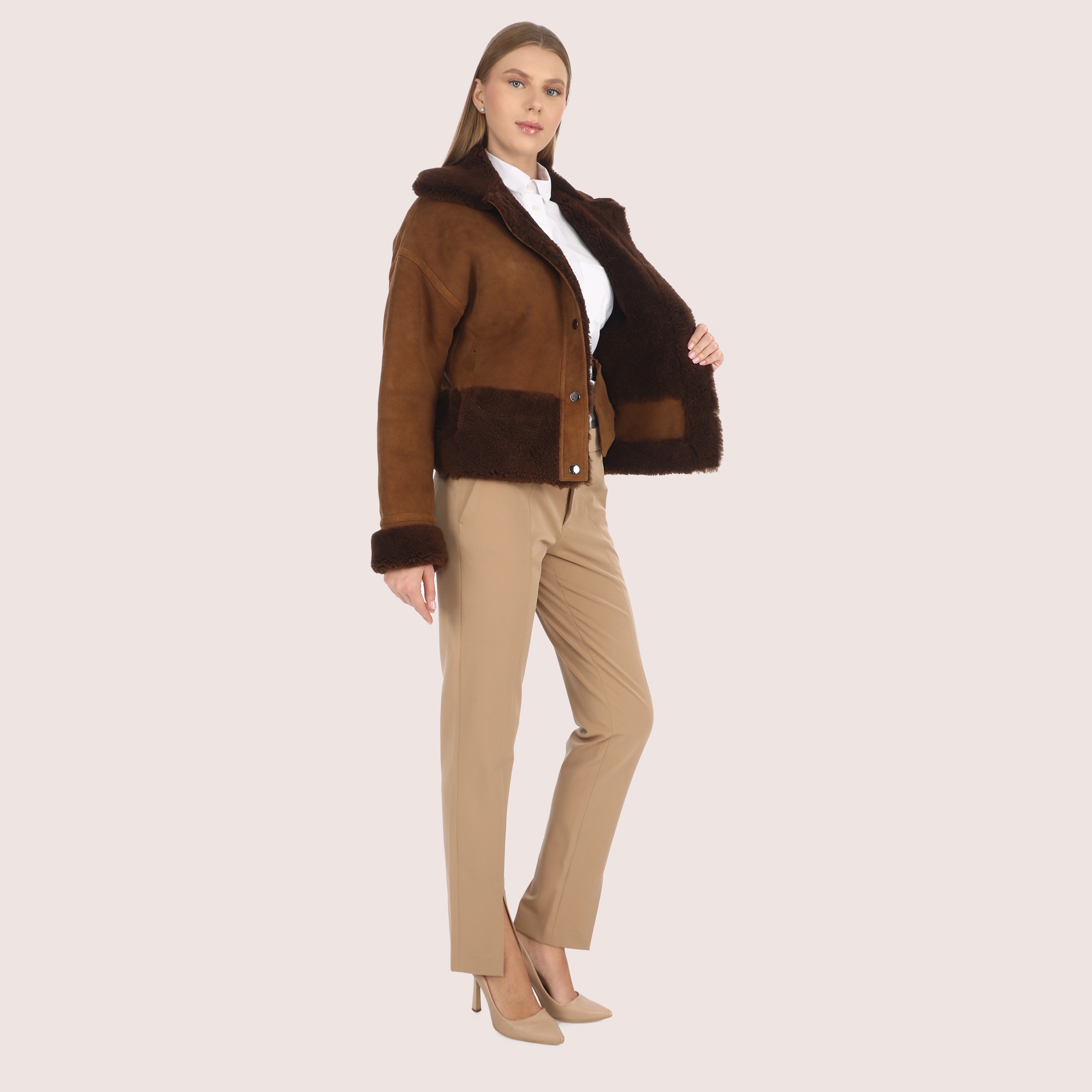 Adriana Shearling Jacket