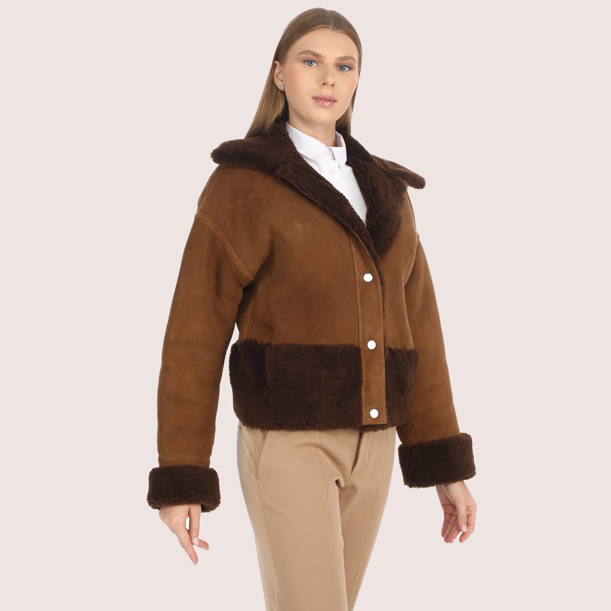 Adriana Shearling Jacket