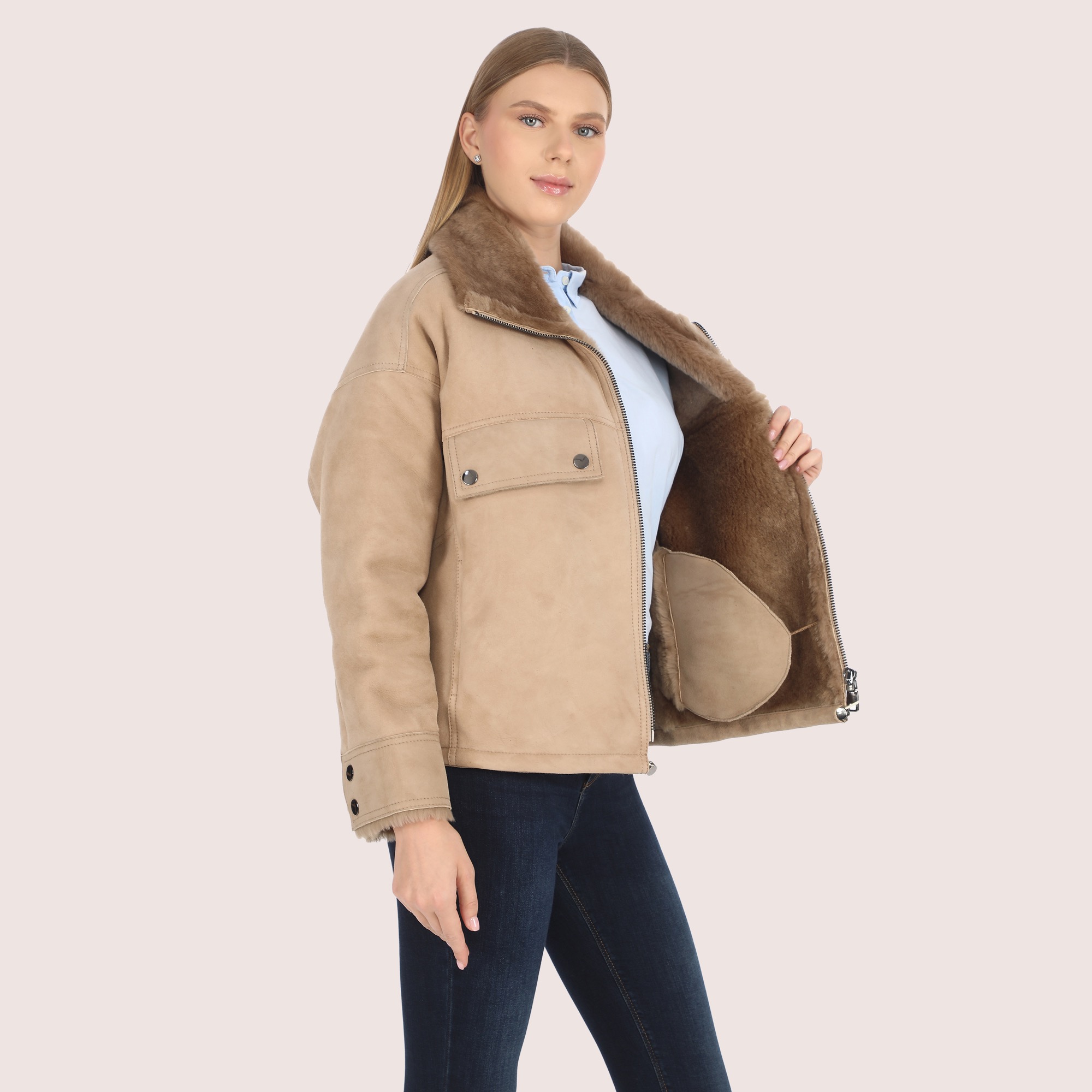 Alice Shearling Jacket