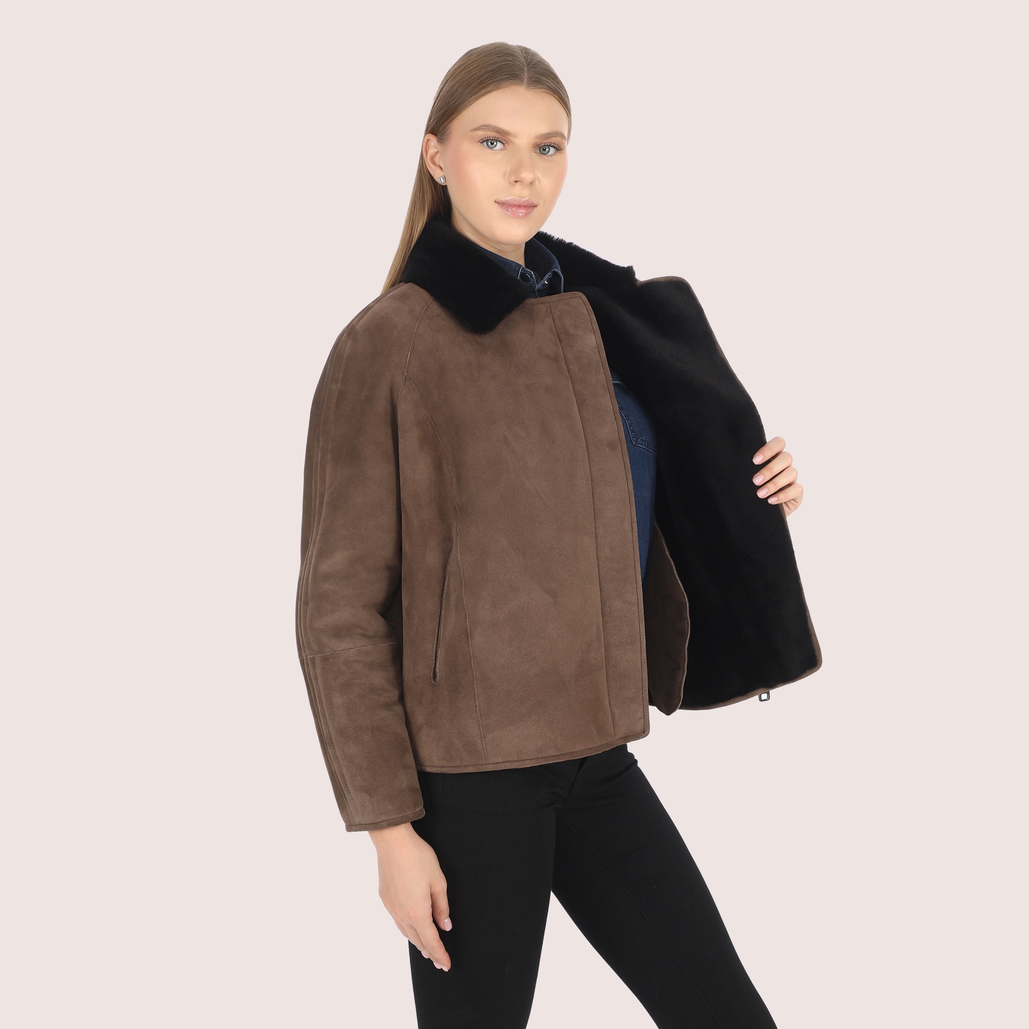 Angelica Shearling Jacket