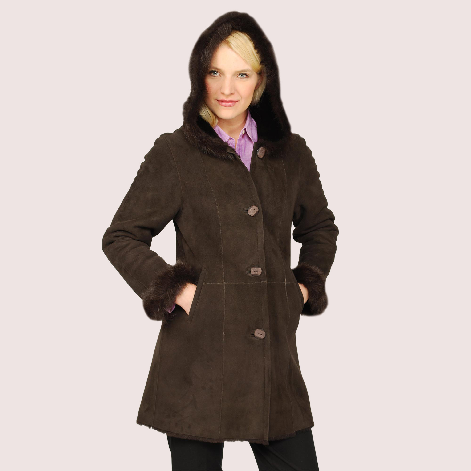 Delphine Shearling Coat Delphine Shearling Coat