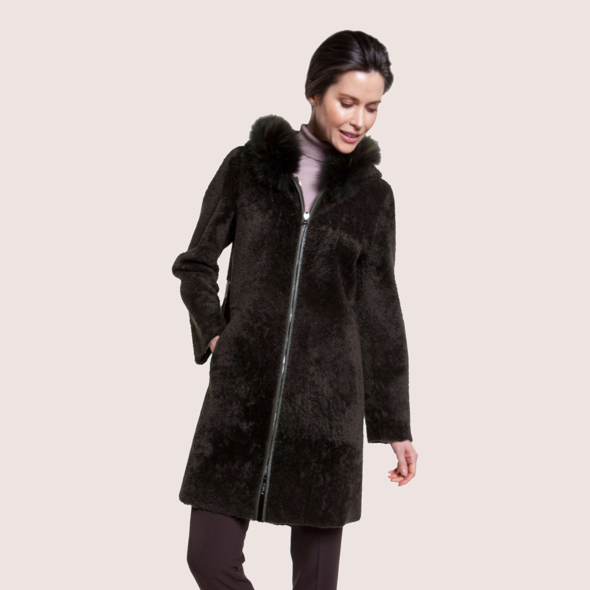Coraline Reversible Shearling Coat Coraline Reversible Shearling Coat