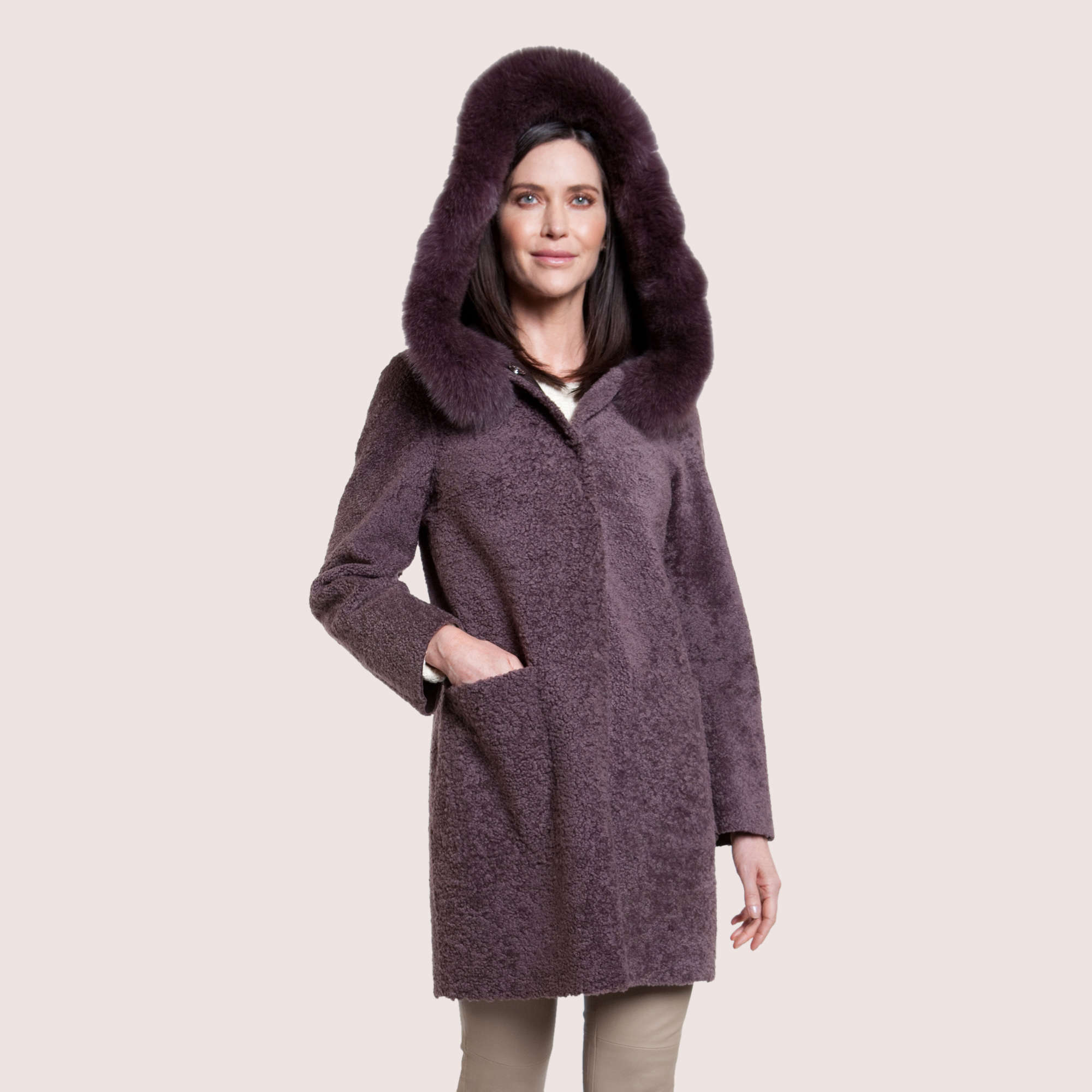 Scarlett Reversible Shearling Coat Scarlett Reversible Shearling Coat
