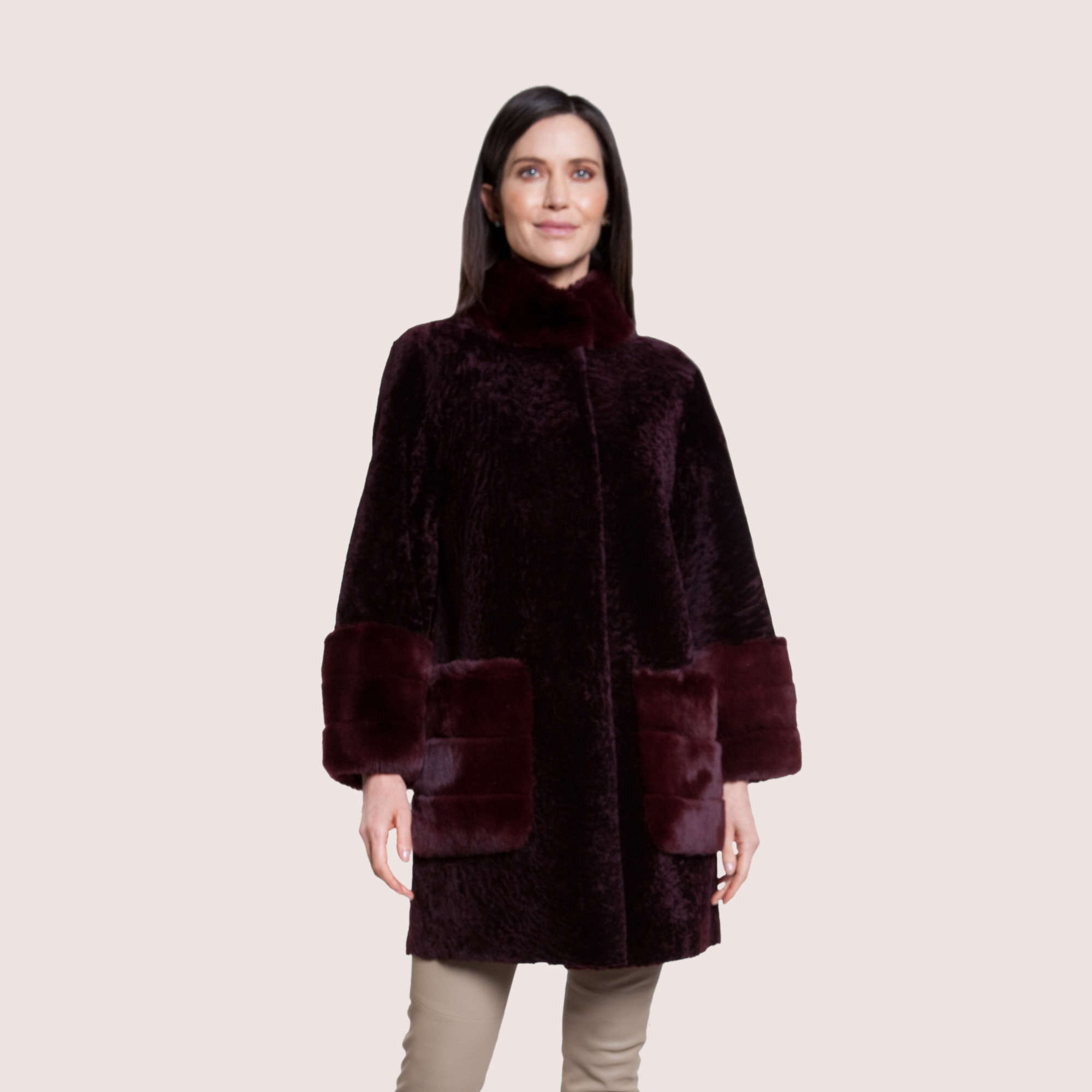 Whitney Reversible Shearling Coat Whitney Reversible Shearling Coat