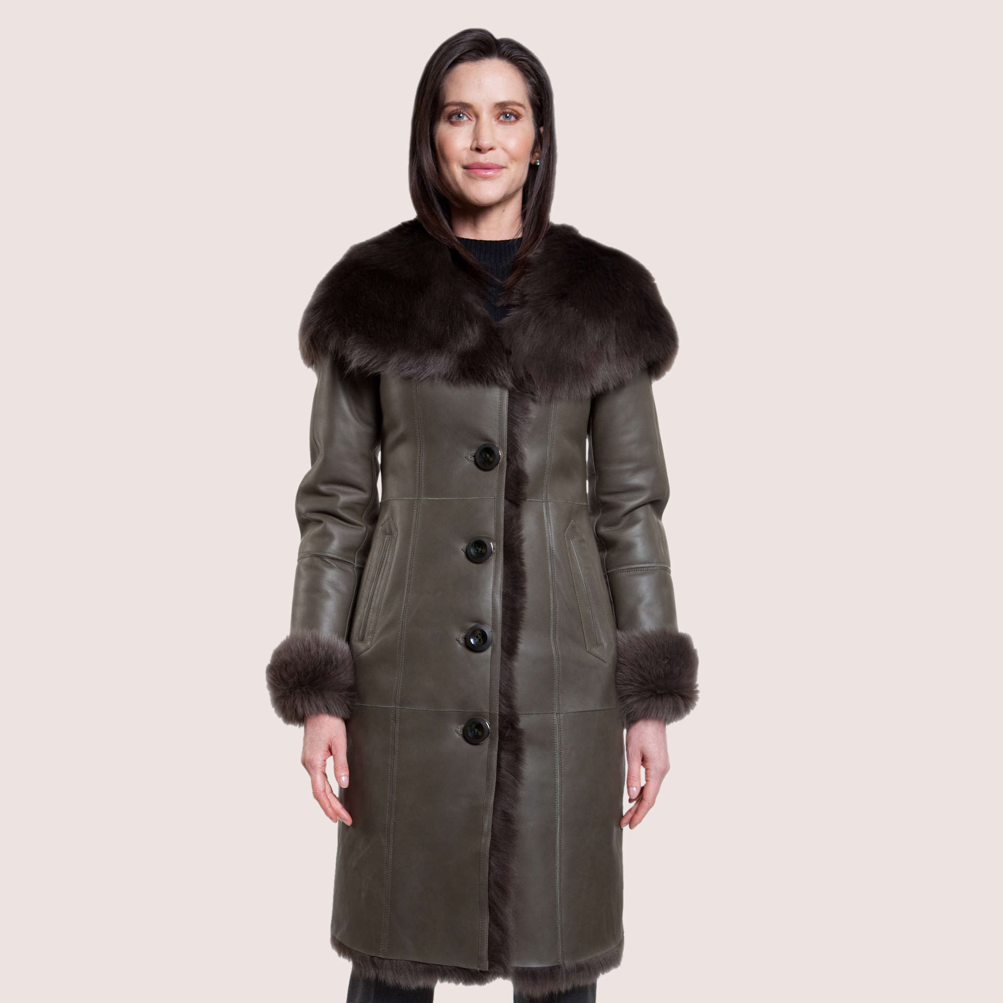 Ella Shearling Coat Ella Shearling Coat