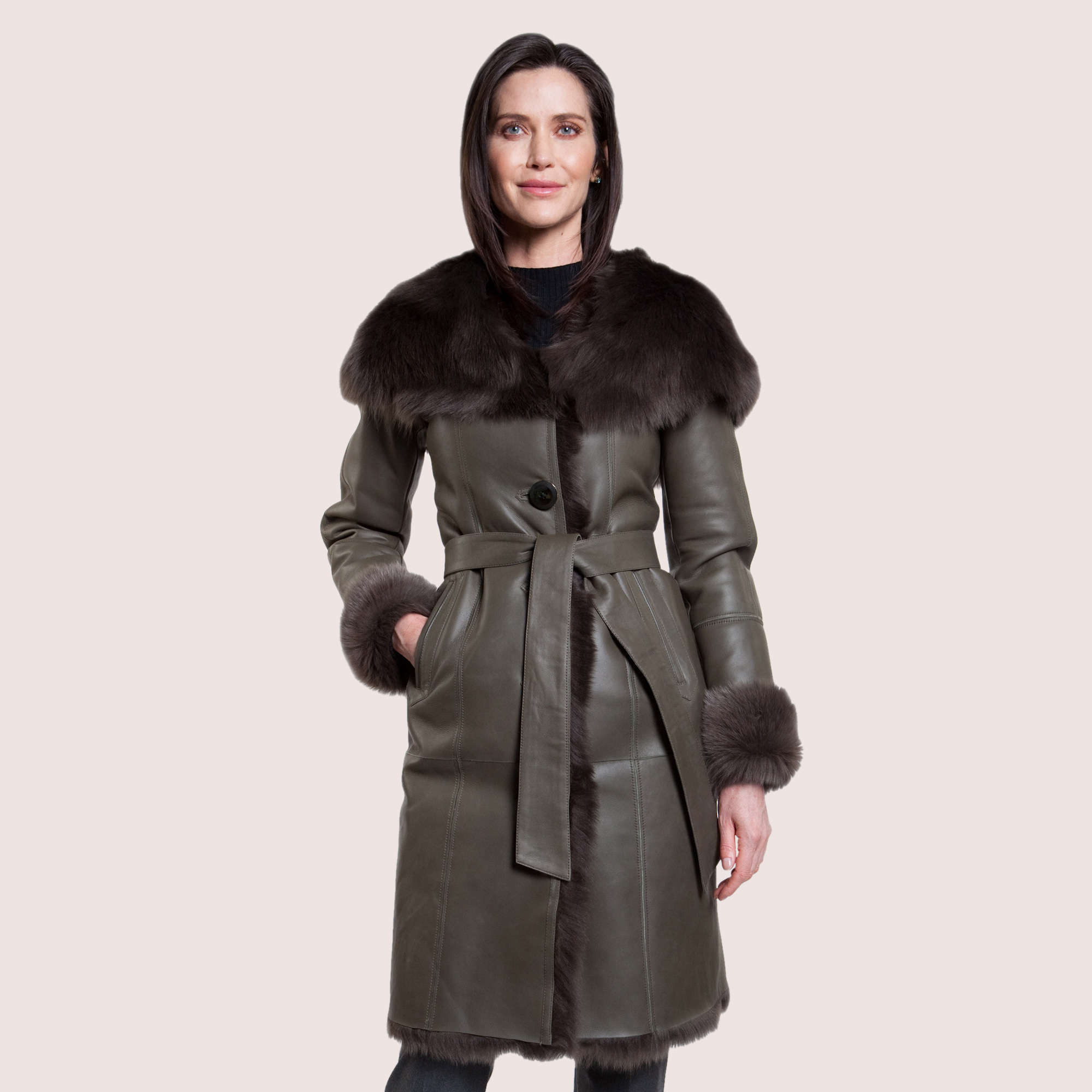 Ella Shearling Coat Ella Shearling Coat