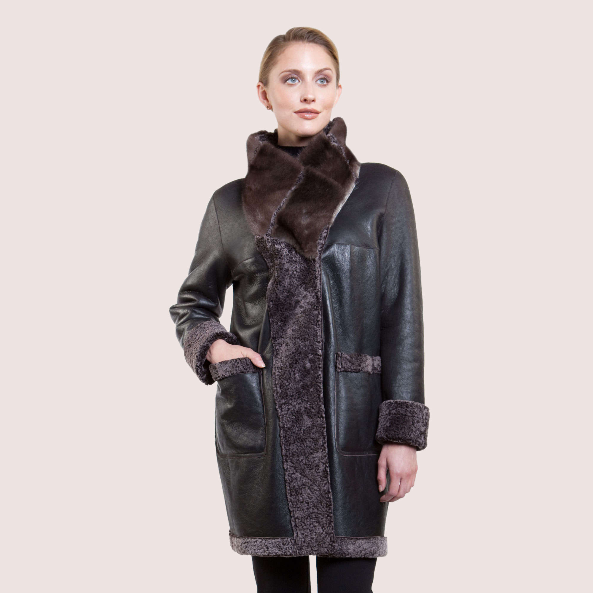 Doris Reversible Shearling Coat Doris Reversible Shearling Coat