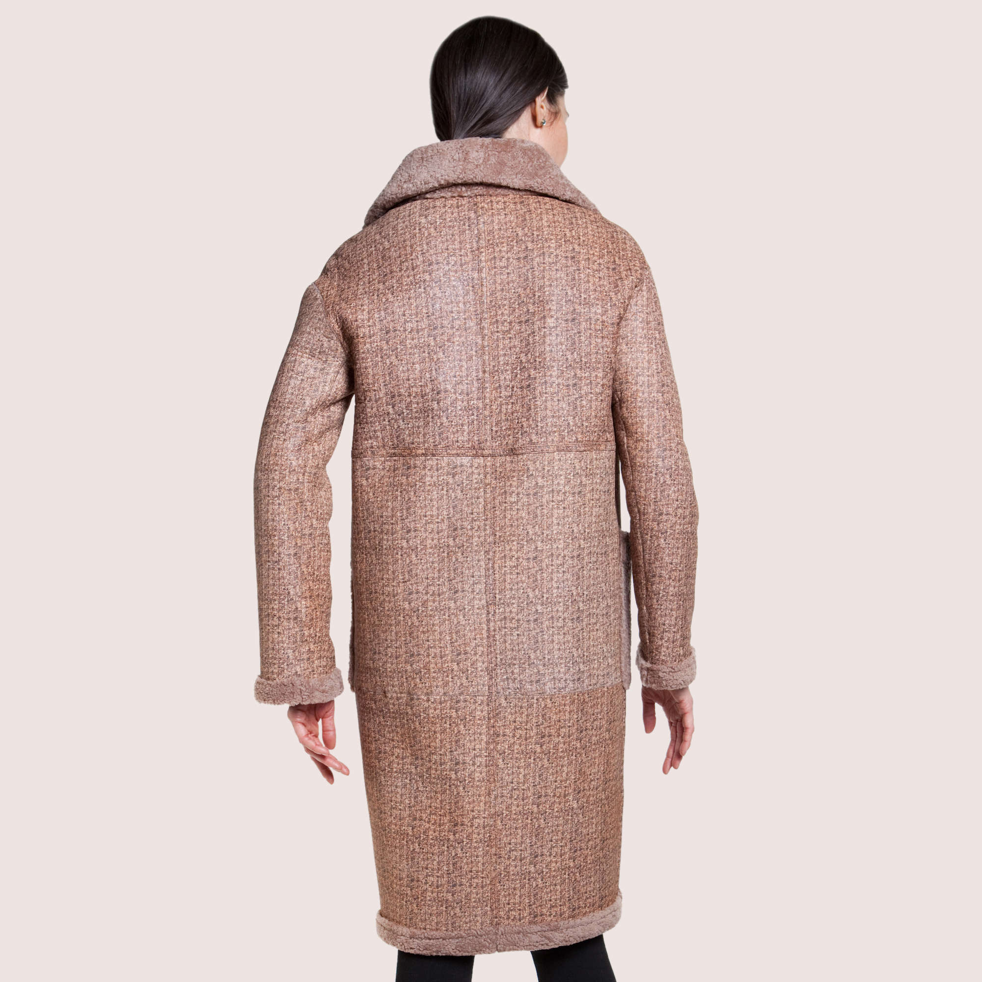 Alexandra Reversible Shearling Coat