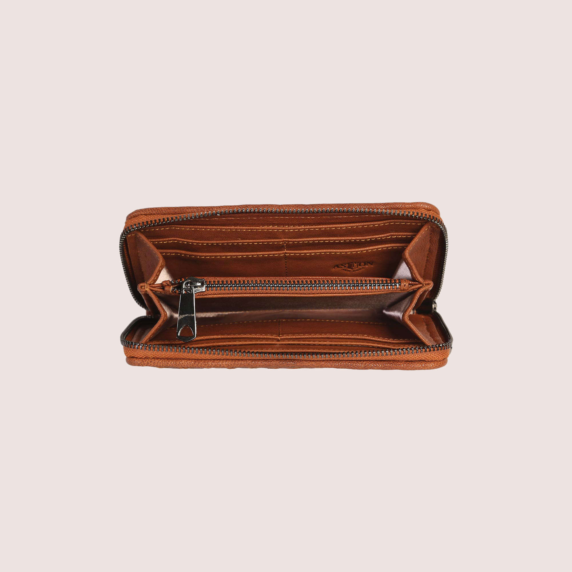 Nikki Woven Leather Wallet
